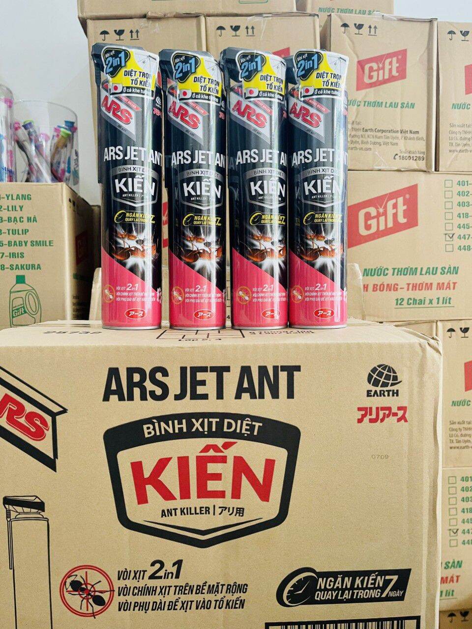 Chai Xịt Kiến ARS ANT 500ml