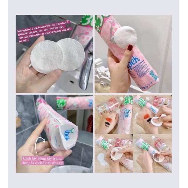 Bông tẩy trang ipek 150 miếng