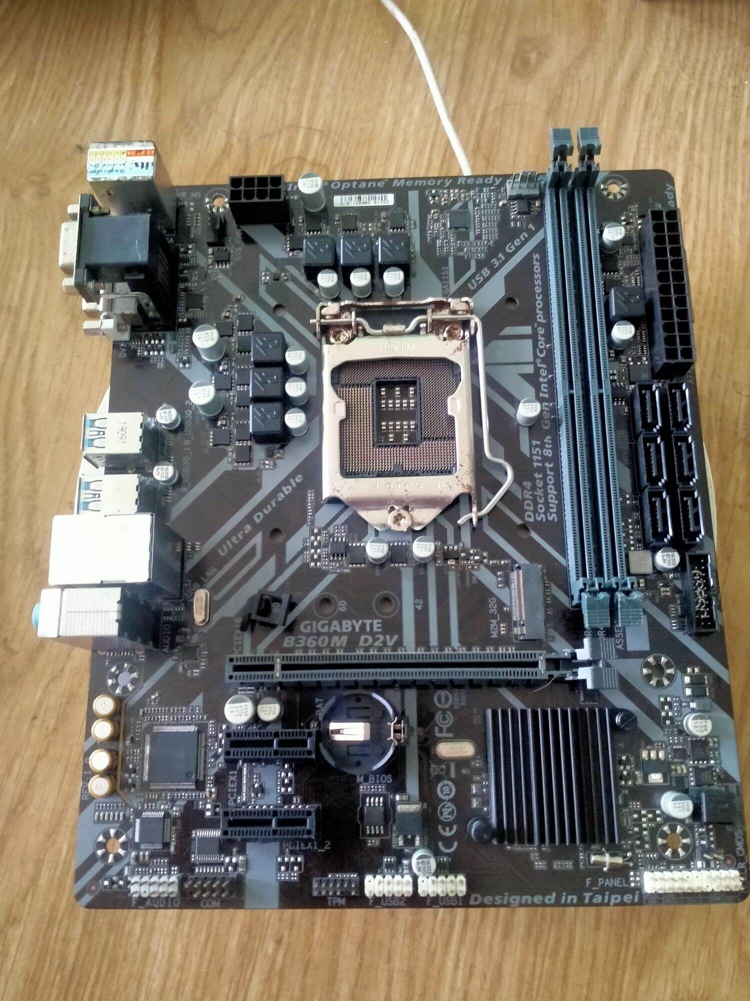 mainboard gigabyte b360 M và b365 (2khe) kèm fe zin và còi