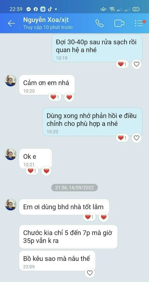 LỌ XỊT BHD LÂU RA