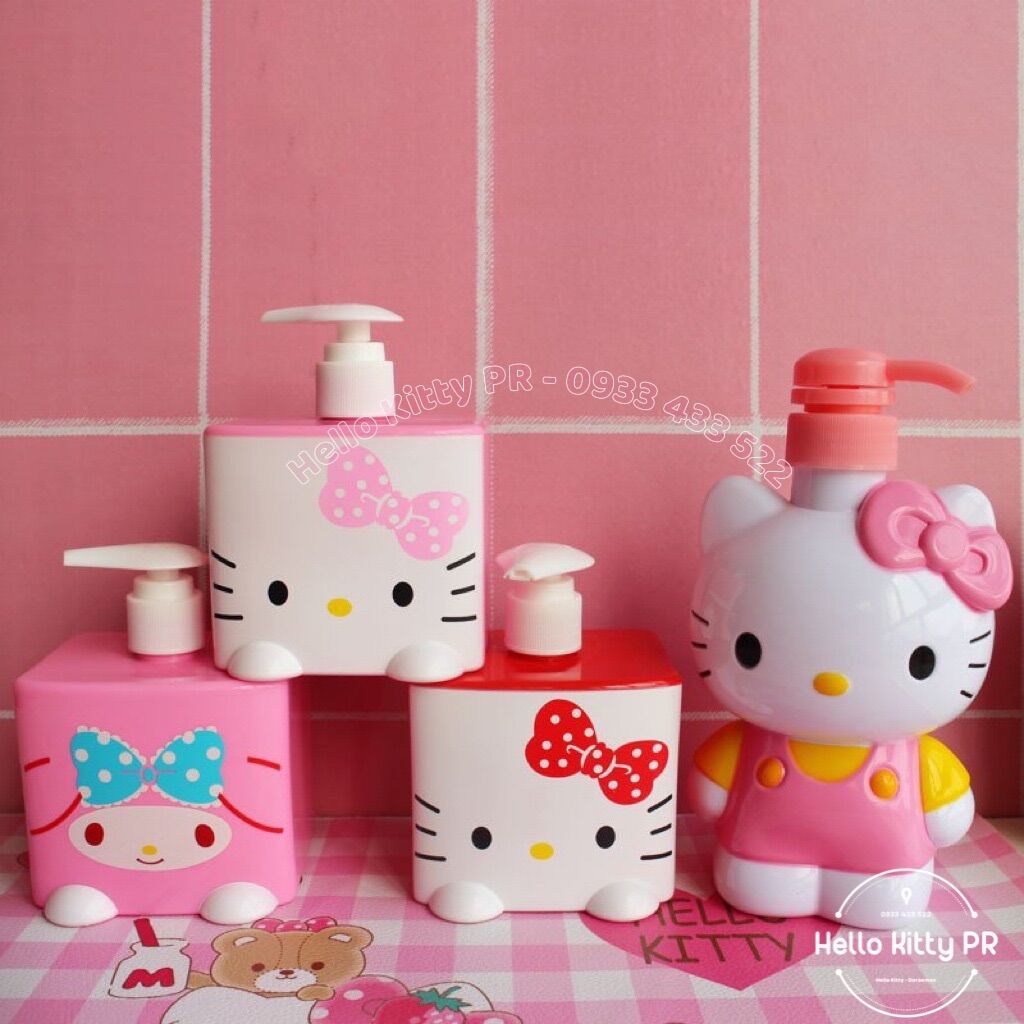 Bình chiết dung dịch Hello Kitty