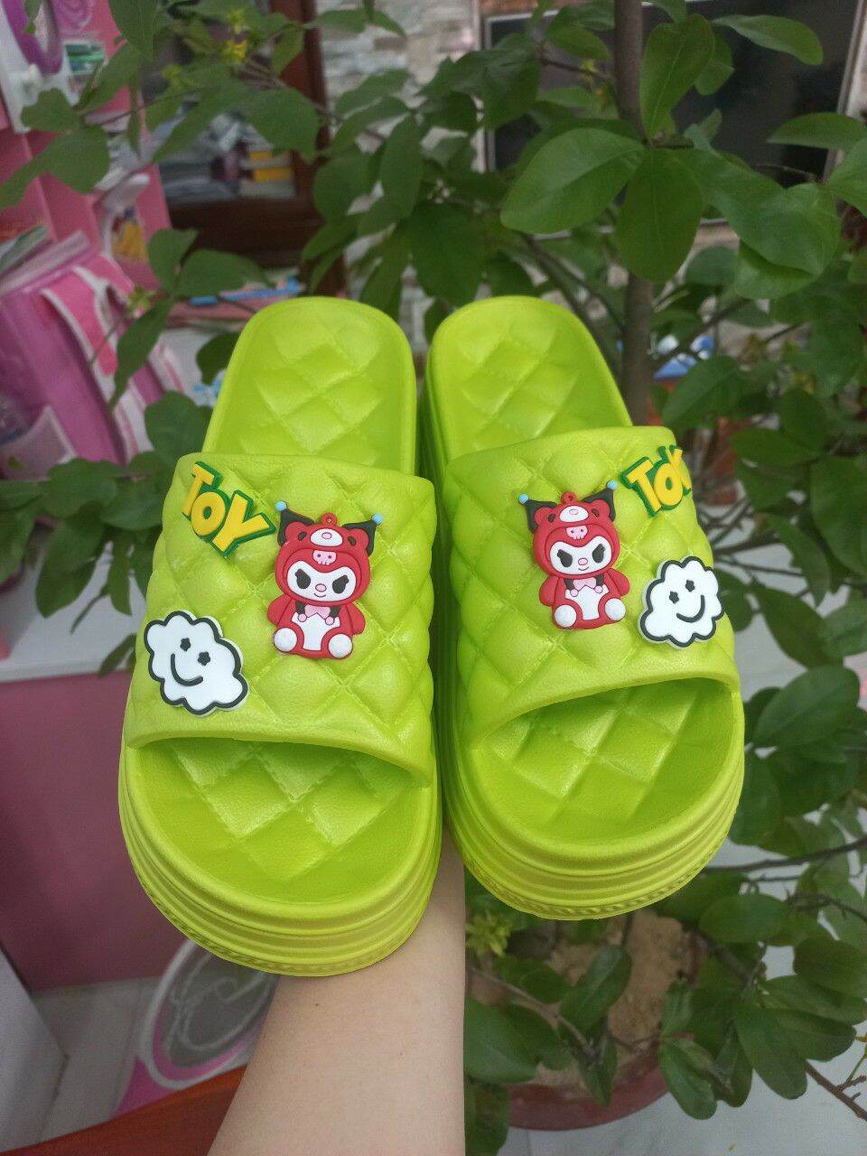 Dép xốp nữ cao 5p dễ thương