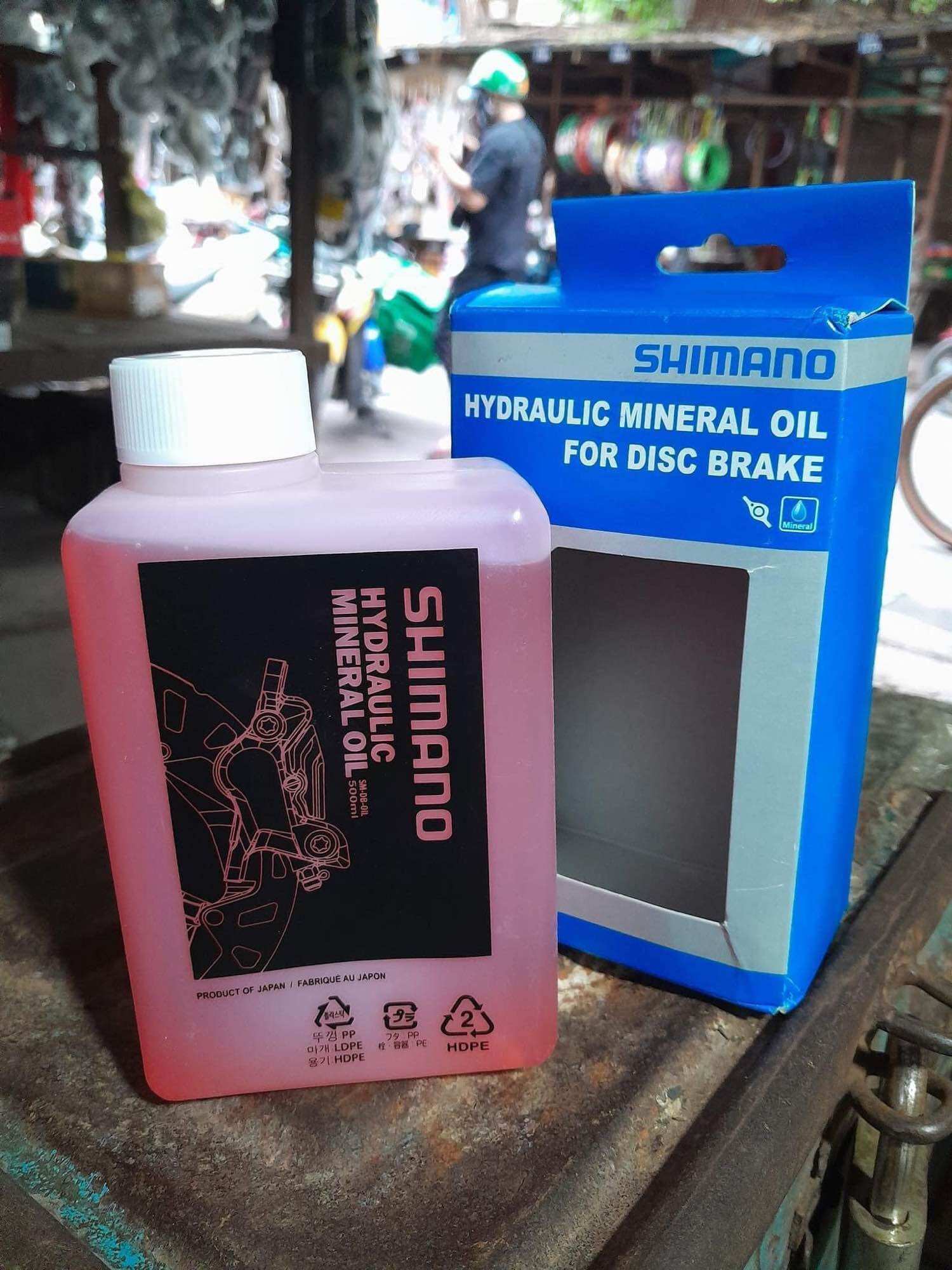 Dầu Thắng Dầu Phanh Xe Đạp SHIMANO 500ml, 1000ml