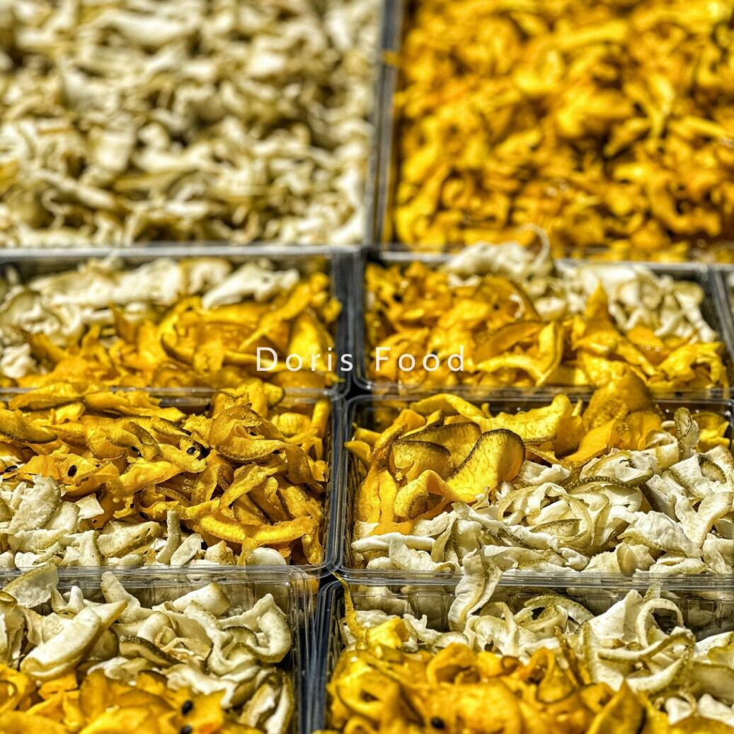 Vỏ bưởi sấy song vị 300g ( chanh dây tươi, sấy dẻo)