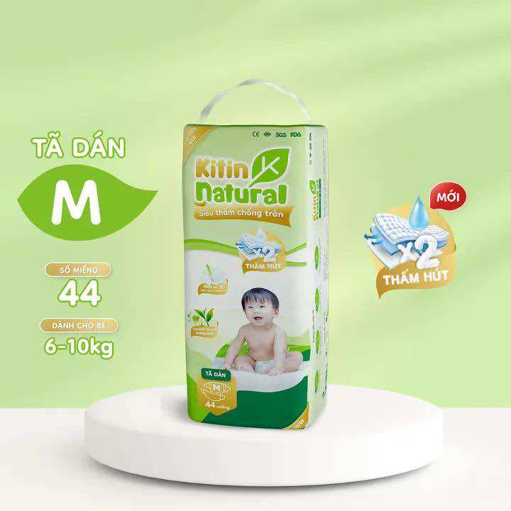 Tả Kitin Trà Xanh, tả dán