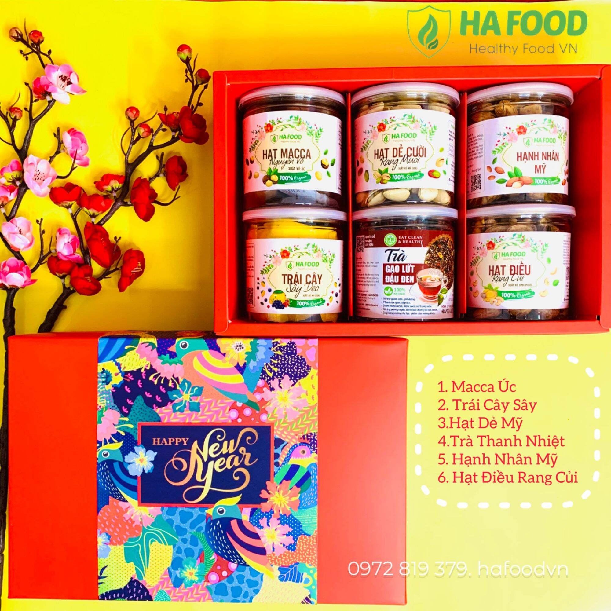Quà Tết sang trọng ,  quà biếu set 6 hũ