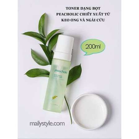 Toner Keo Ong Ngải Cứu Peacholic 200ml