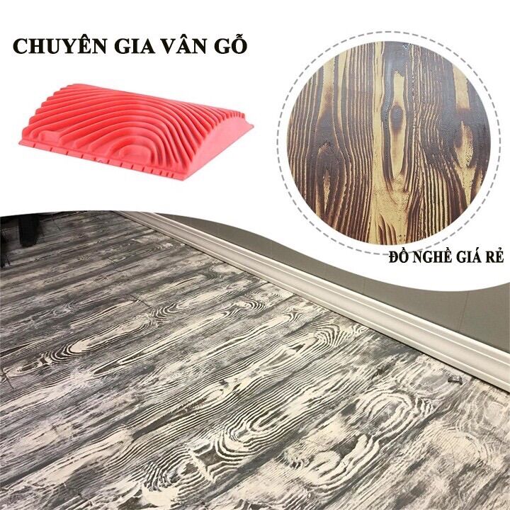 Bộ 2 dụng cụ tạo vân gỗ kiểu mới hot nhất