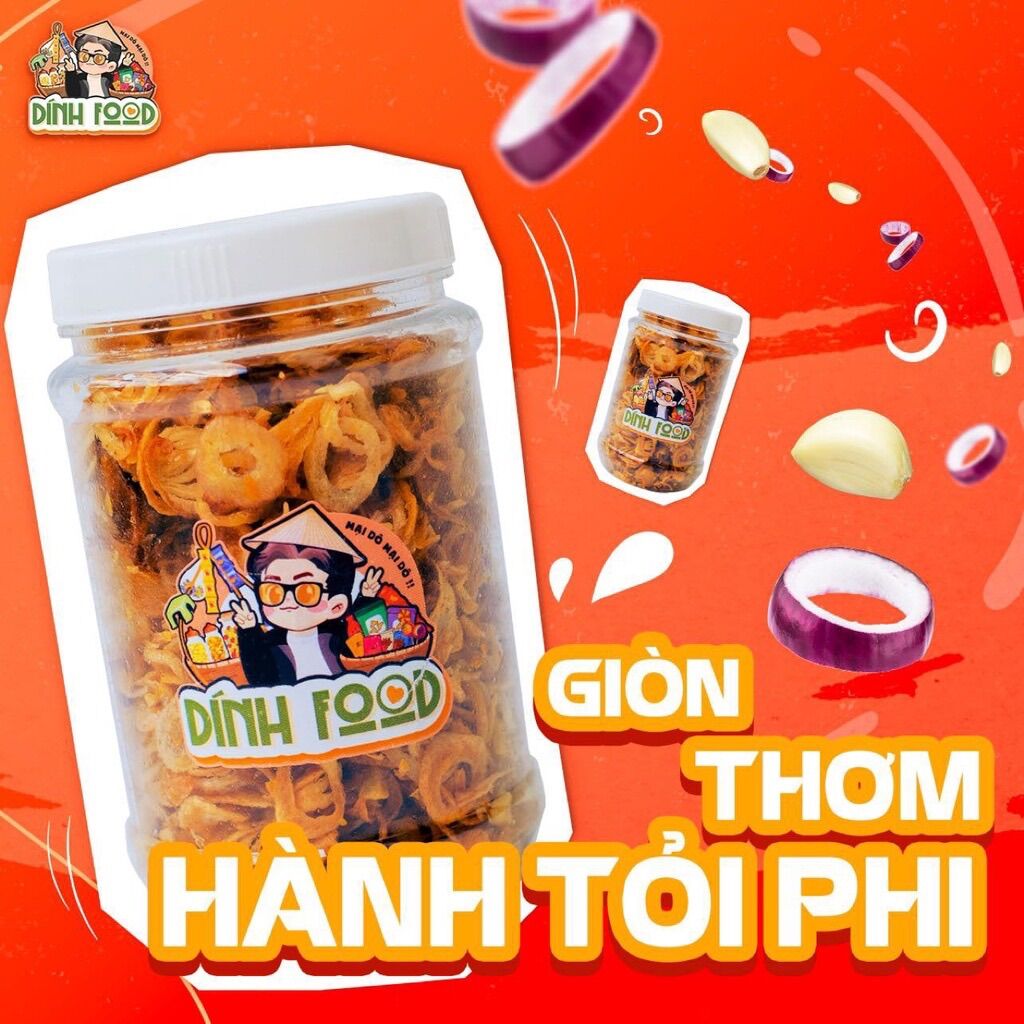 Hành tỏi phi giòn thơm ngon 150g
