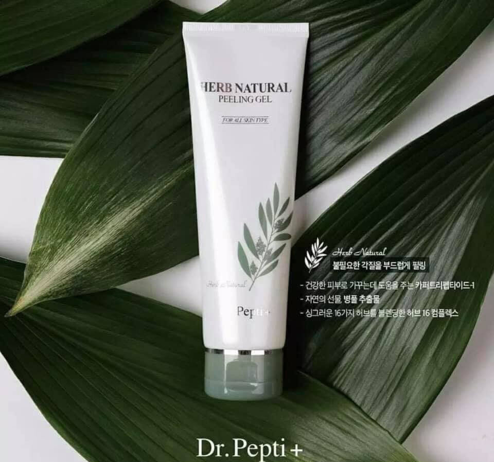 Tẩy da chết dạng 𝗚𝗲𝗹 𝗗𝗥.𝗣𝗘𝗣𝗧𝗜 𝗛𝗲𝗿𝗯 𝗡𝗮𝘁𝘂𝗿𝗮𝗹 𝗣𝗲𝗲𝗹𝗶𝗻𝗴 𝗚𝗲𝗹 