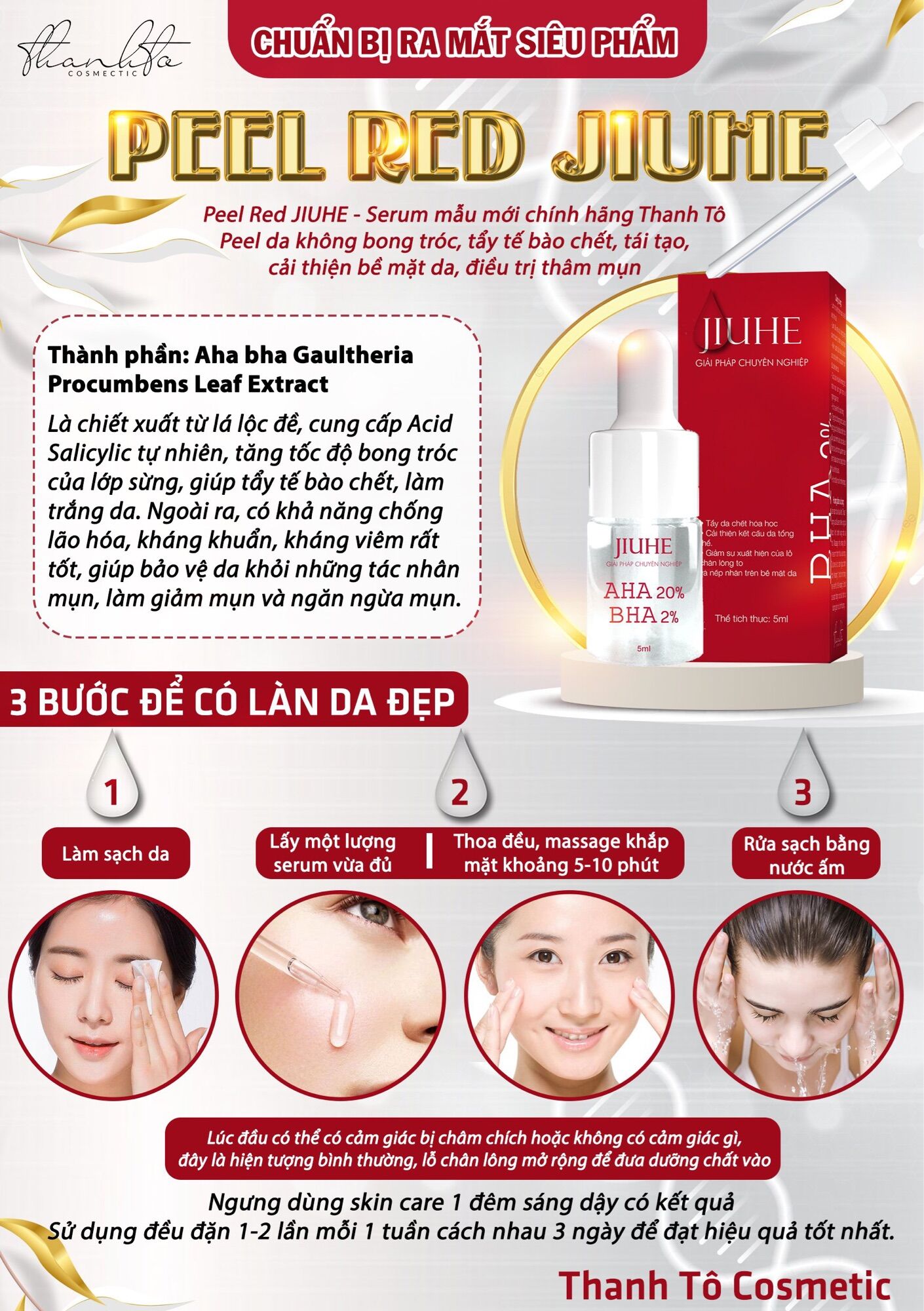 SERUM RED PEEL JIUHE THANH TÔ