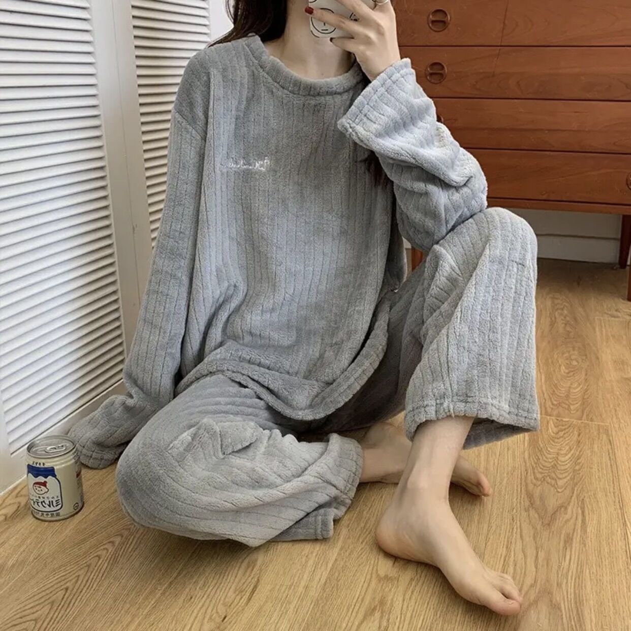 Bộ nỉ bông lông cừu
