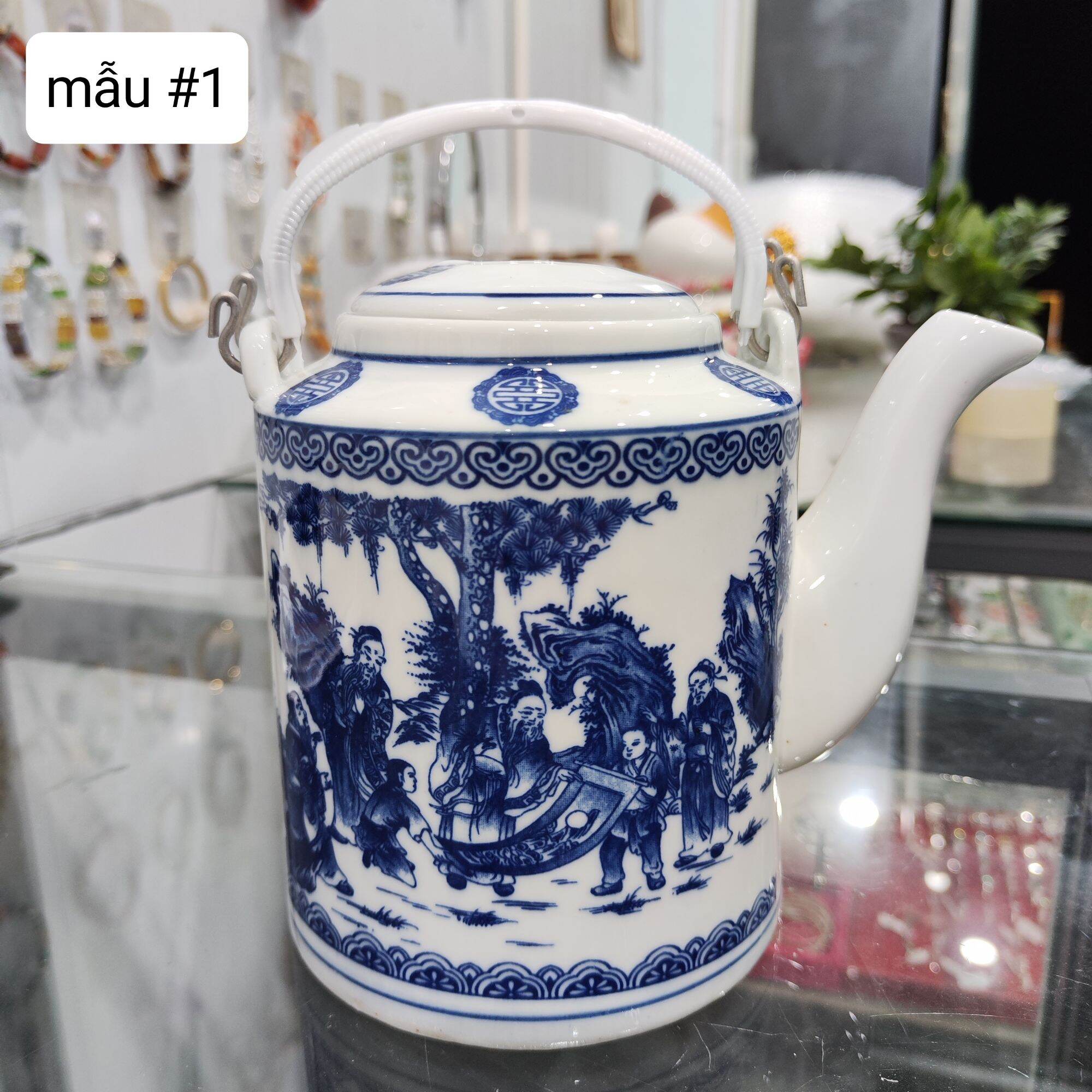 Ấm Tích Bát Tràng 1.5L