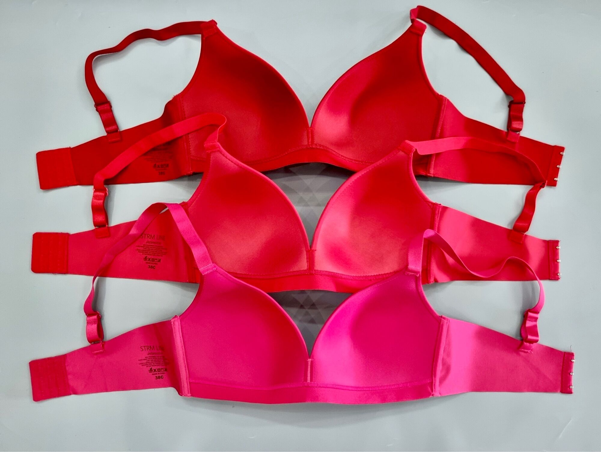 (BIGSIZE 34-46) Áo ngực không gọng mút mỏng quả to CDE