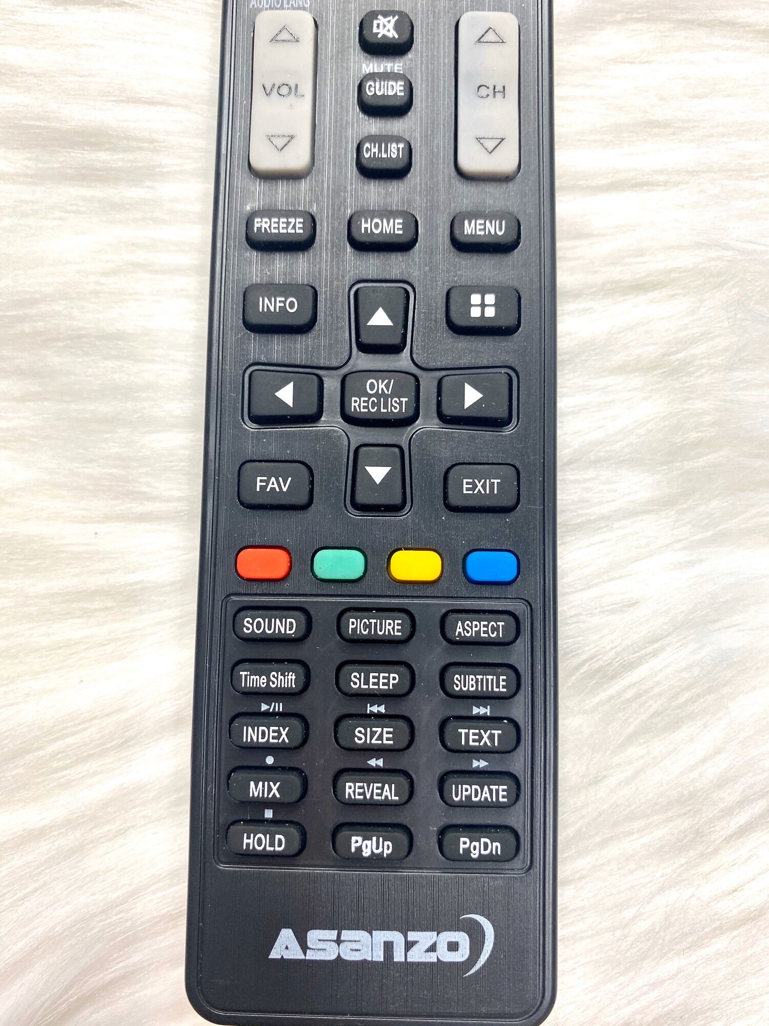 REMOTE ĐIỀU KHIỂN TIVI ASANZO SMART TRUNG
