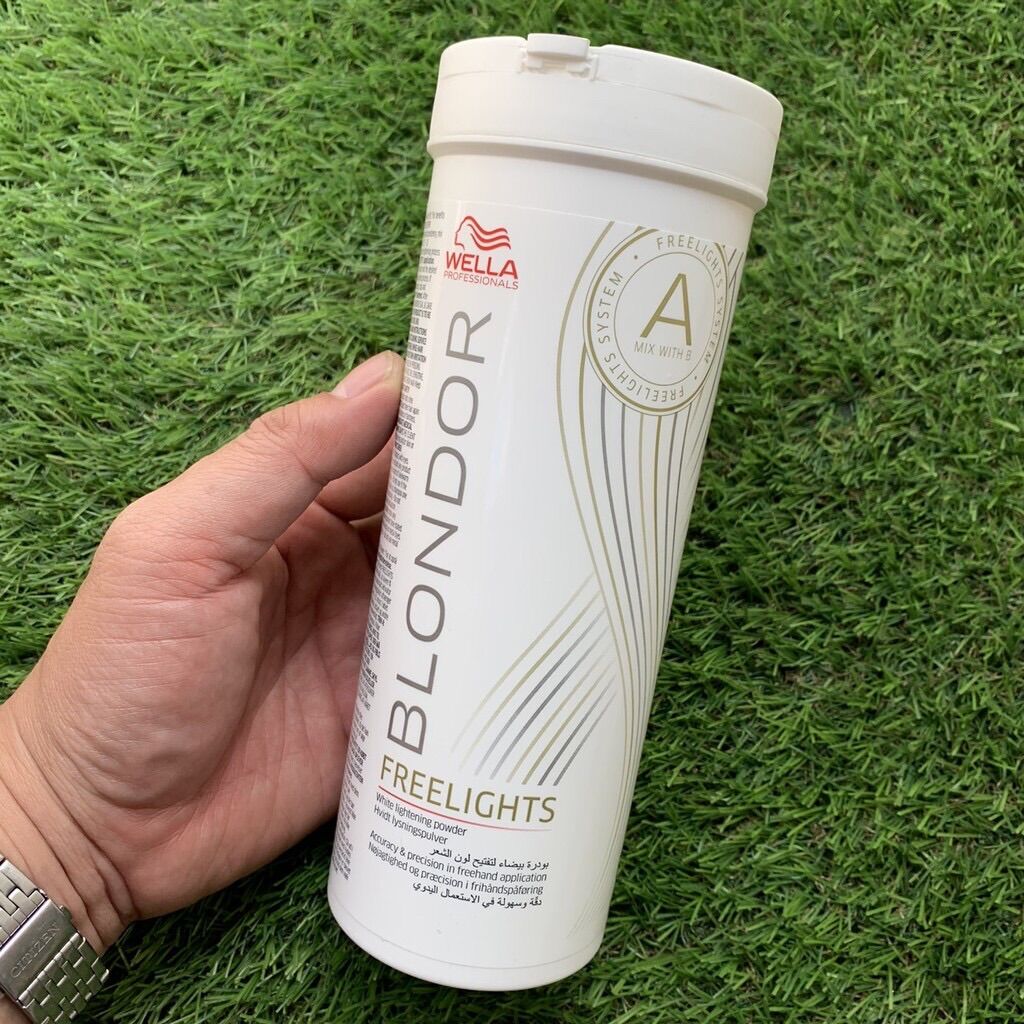 [HCM]Bột tẩy tóc Wella Blondor Freelights White Lightening Powder 400g
