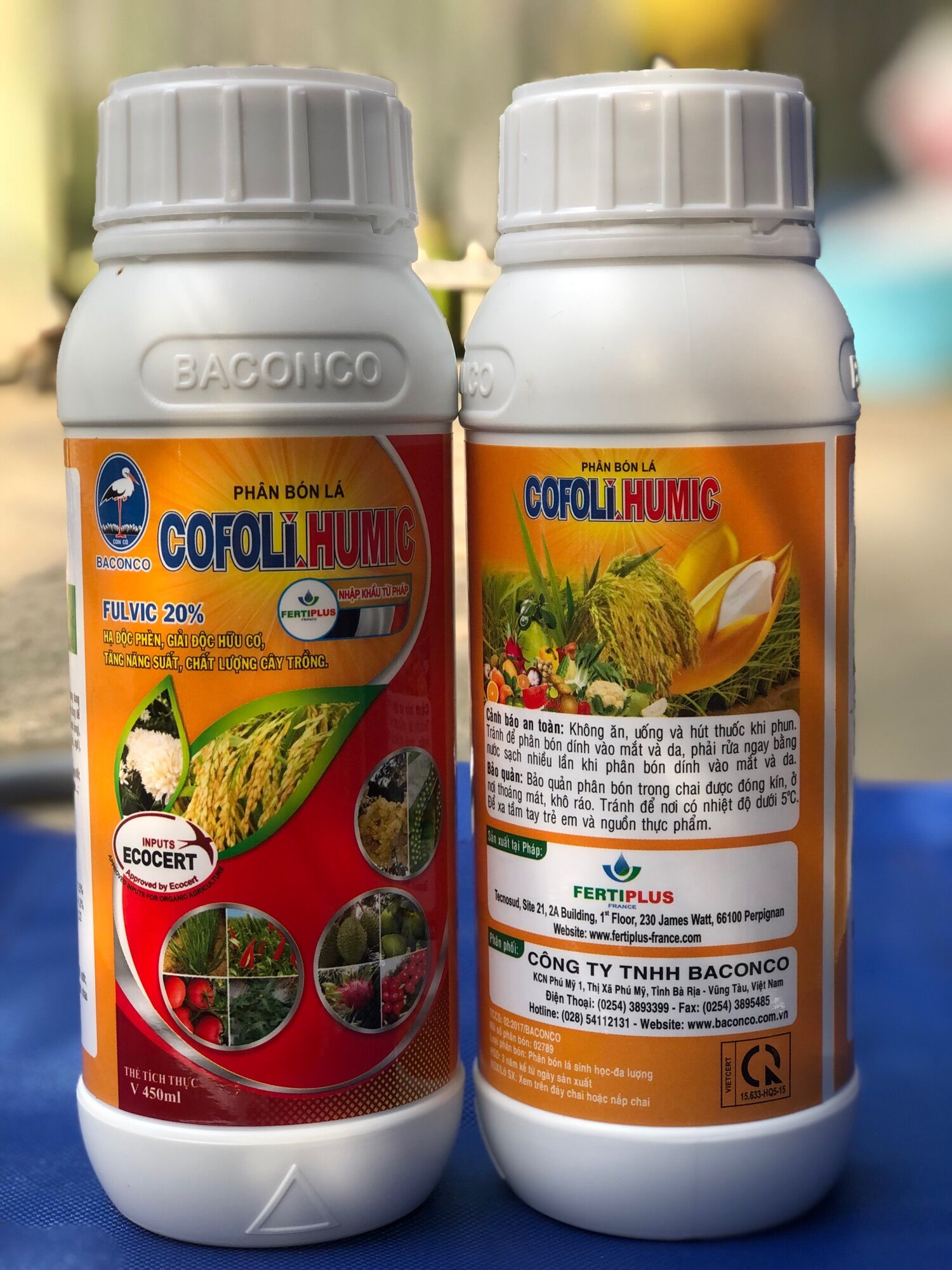 [FREESHIP MAX] 1 chai Phân bón lá COFOLI HUMIC Nhập khẩu Pháp