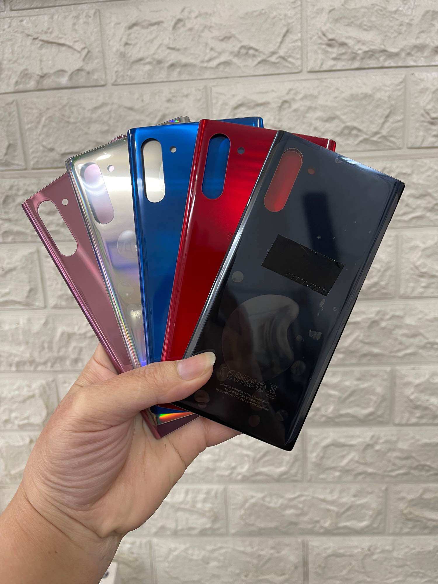Nắp Lưng Kính Samsung Galaxy Note 10 - Hàng Chuẩn