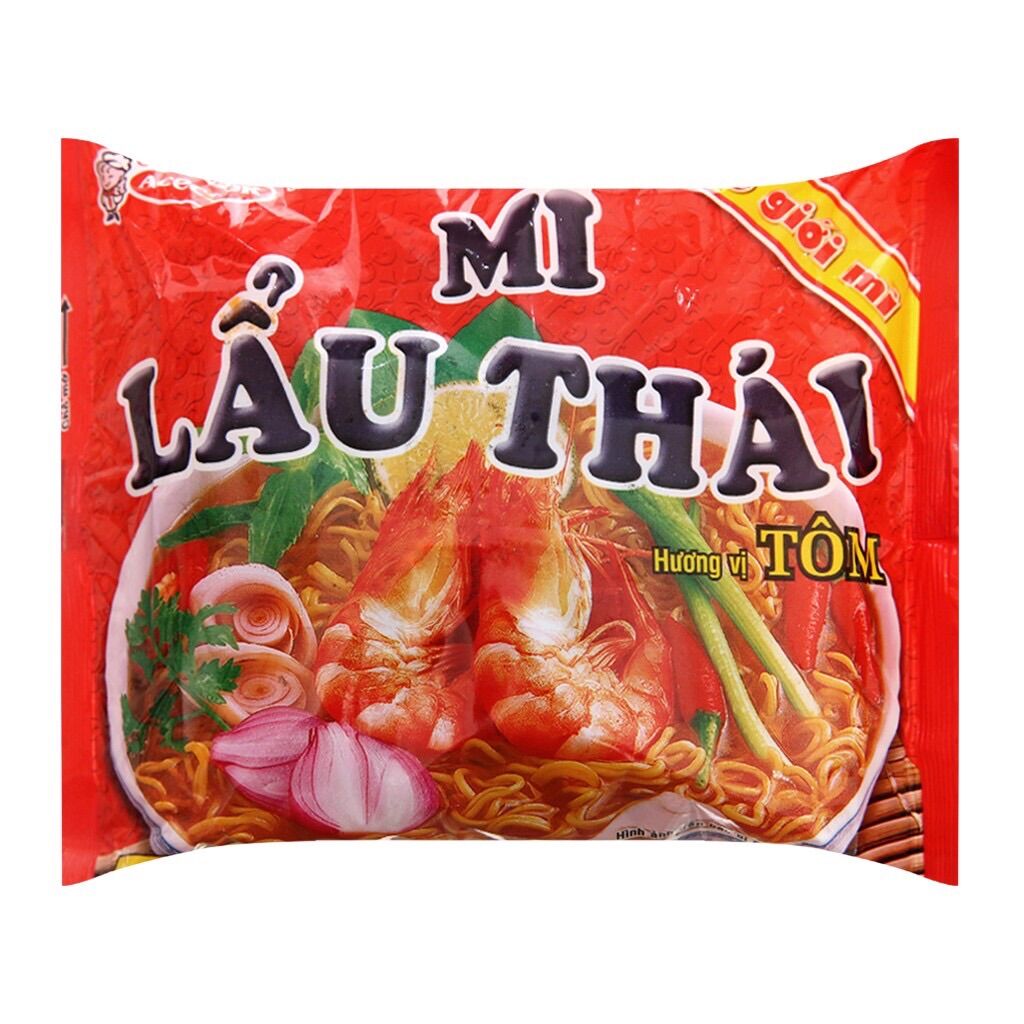 Mì Lẩu Thái Tôm Acecook gói 80g