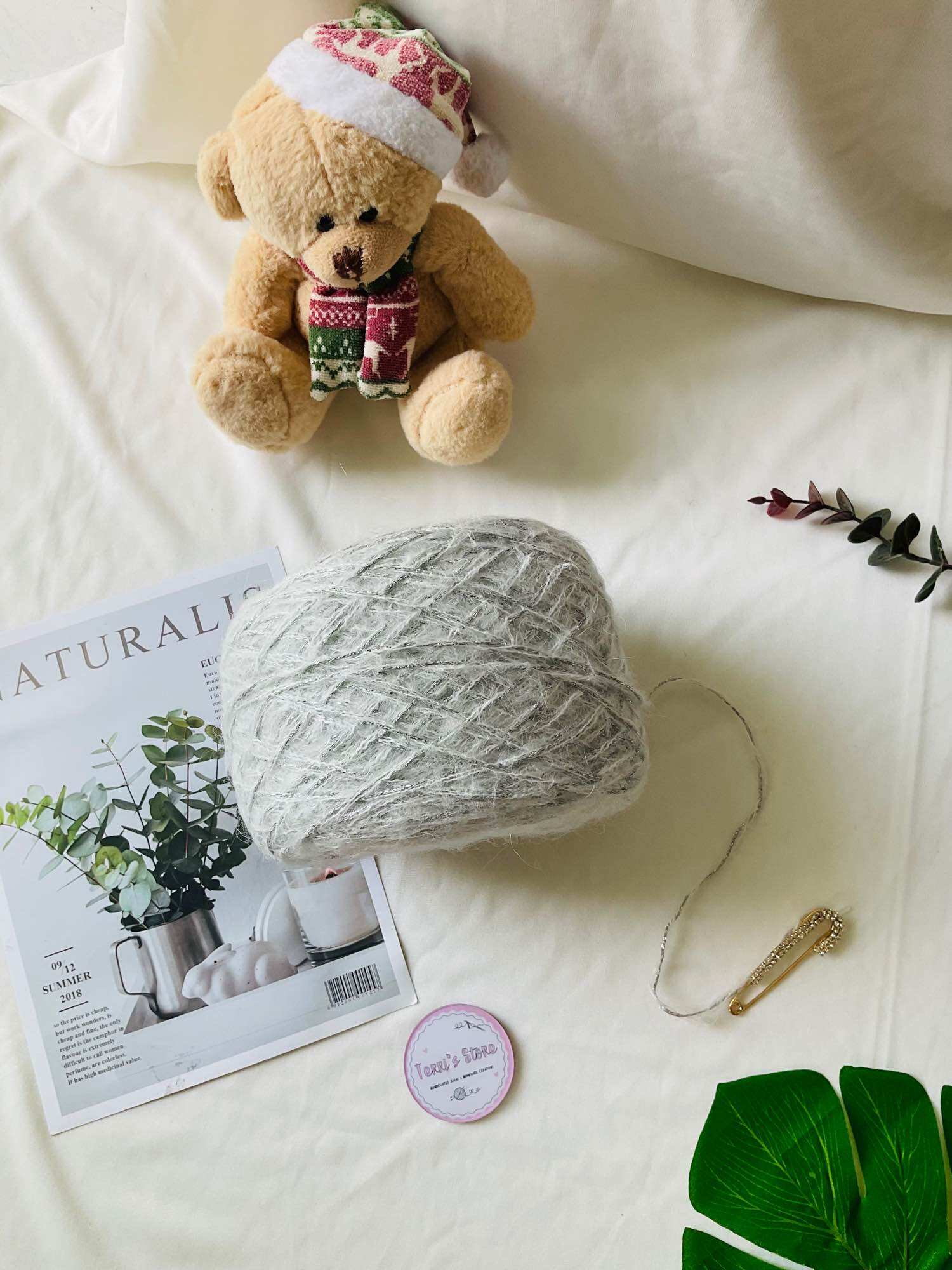 Yarn - Len Mohair - Cỡ sợi 1.5mm - Len sợi Thu Đông | Siêu nhẹ - Siêu mềm - Siêu ấm | Terri Store