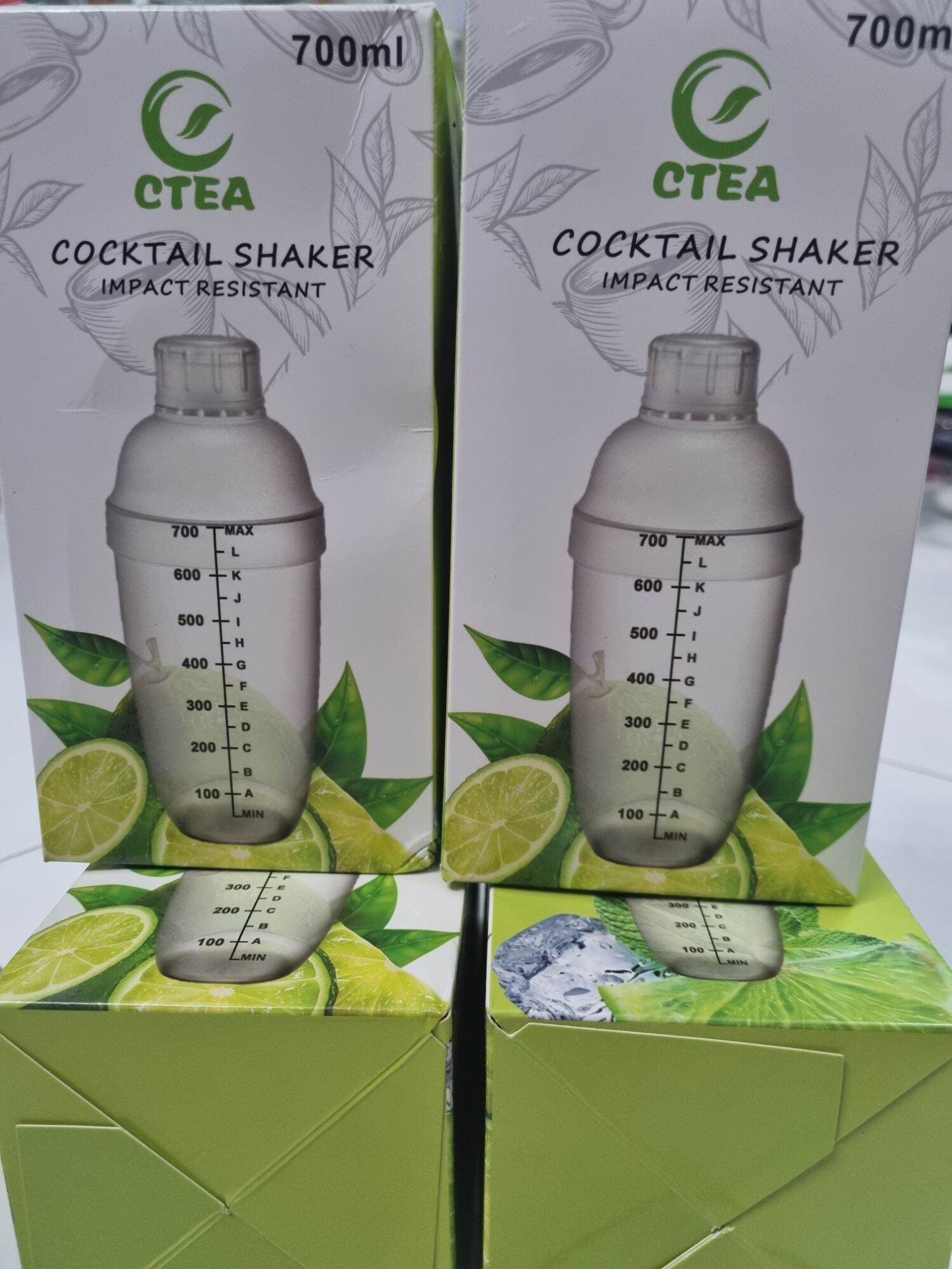 Bình Lắc Nhựa 700ml Vạch Đen Cao Cấp Pha Chế Các Loại Hồng Trà Trà Sữa