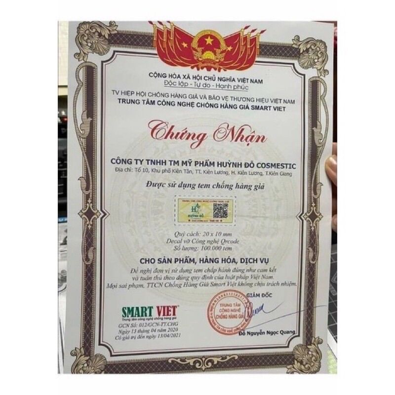 SỮA RỬA MẶT NHA ĐAM HUỲNH ĐỖ