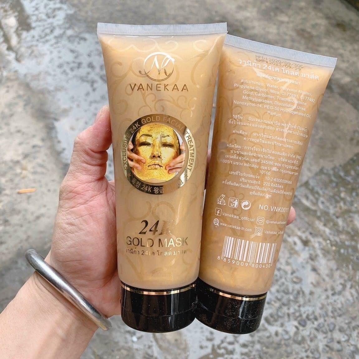 Mặt nạ vàng 24k thái lan