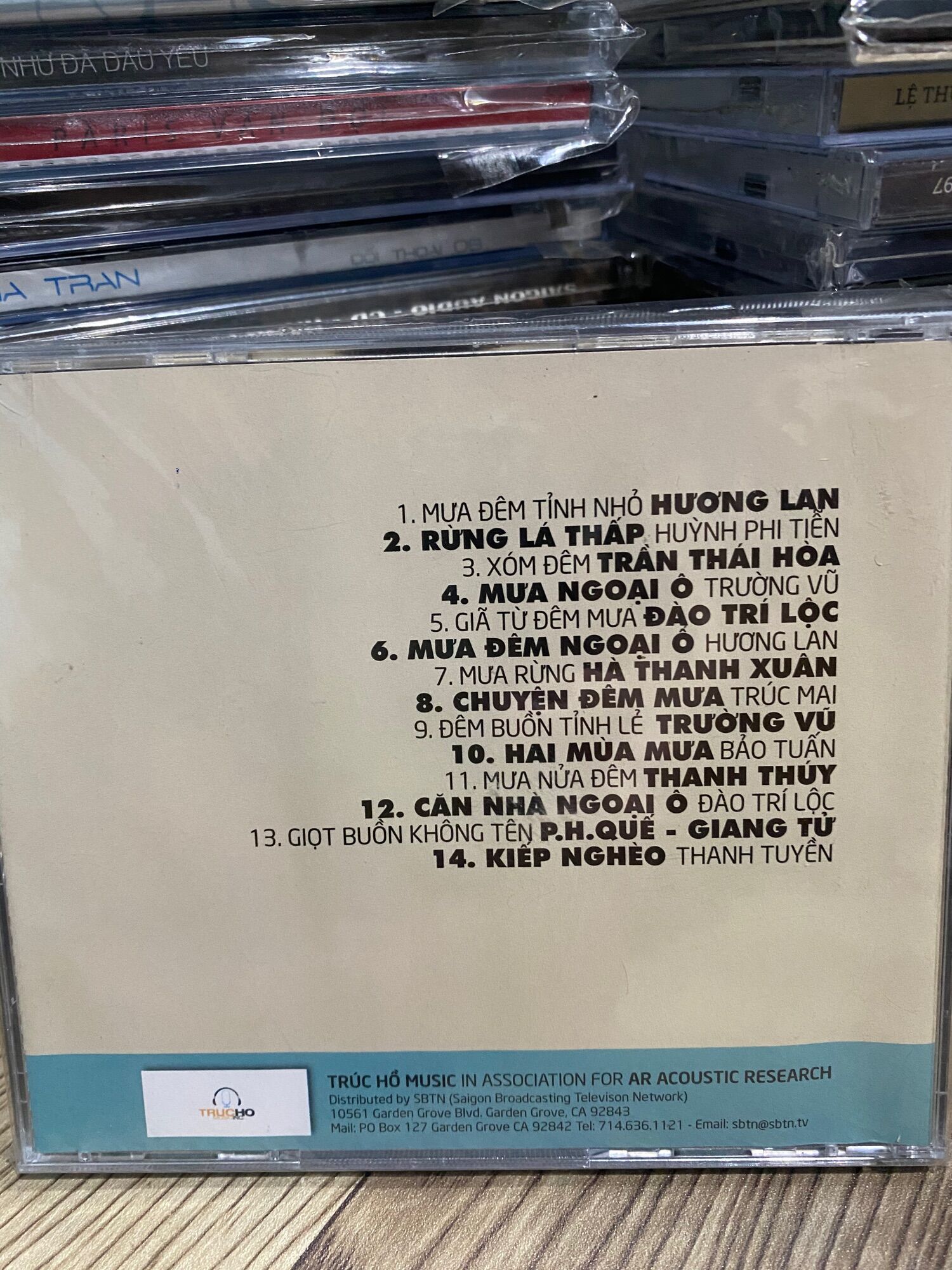 CD Mưa & Những Tuyệt Phẩm Bolero