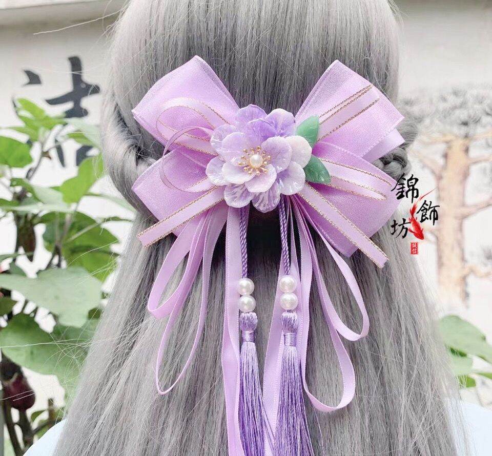 kẹp nơ cổ trang, tiểu thư (hanfu) 15