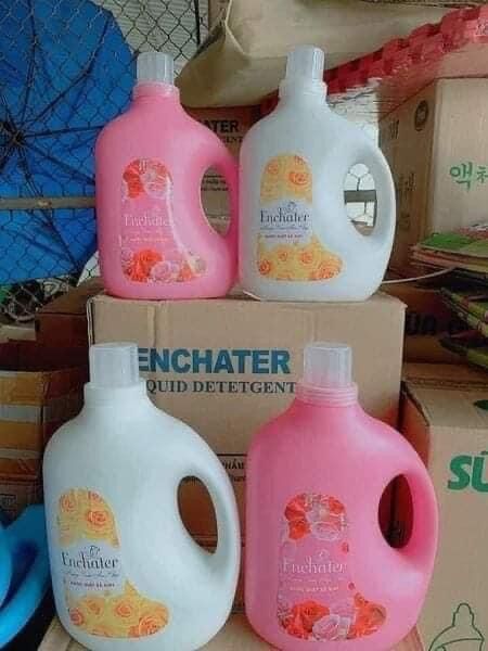 Nước giặt hương nước hoa Enchenter thơm ngát đậm đặc chai 2Lit
