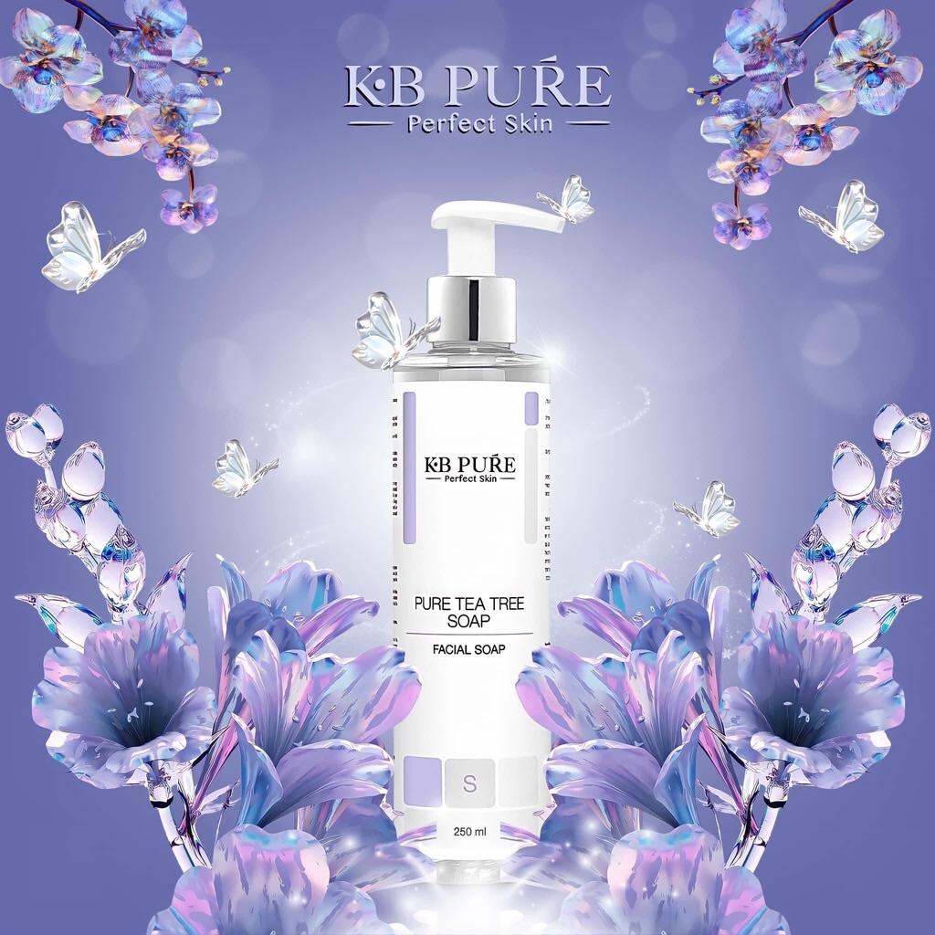 Gel rửa mặt tinh chất tràm trà KB Pure Tea Tree Soap - K.B PURE