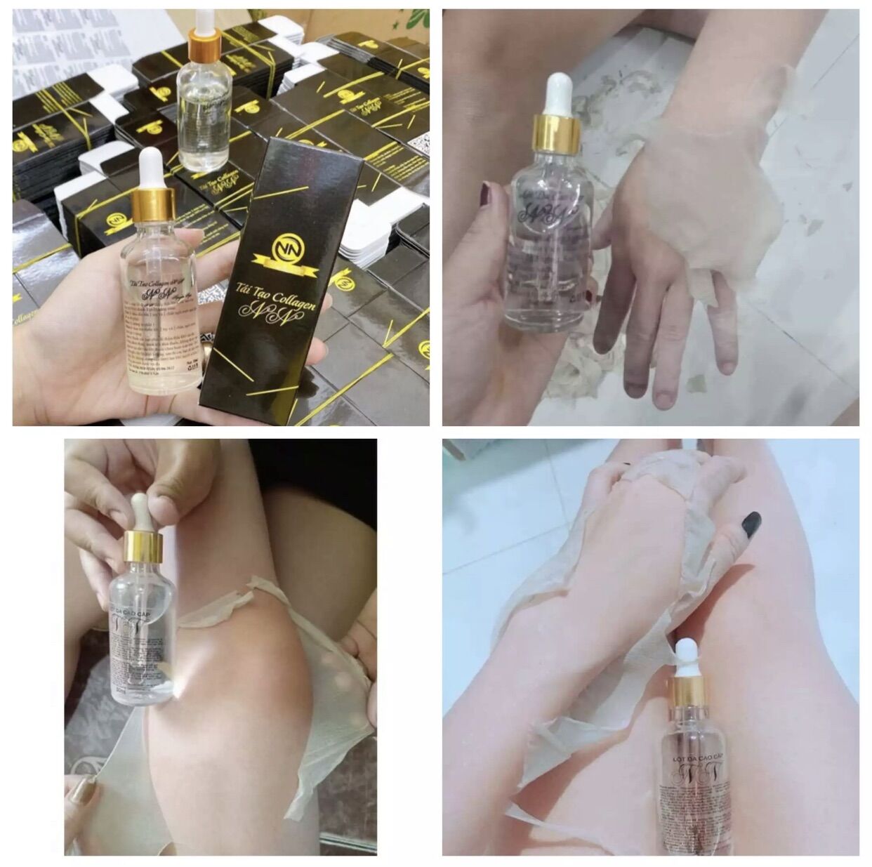 Thay da sinh học, nước lột Collagen NN cao cấp