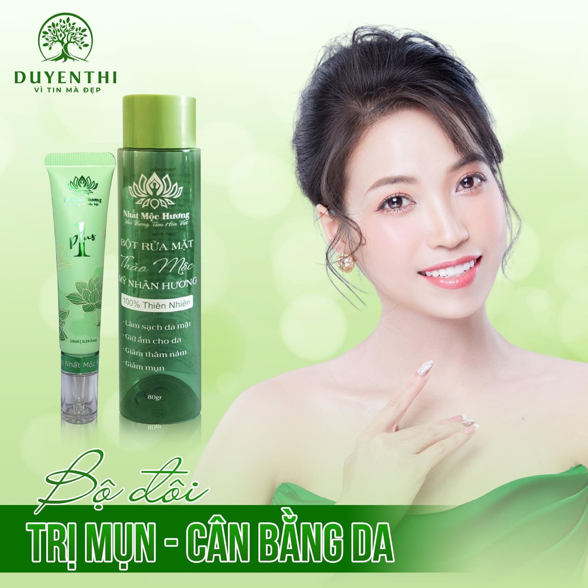 Nhất mộc hương 01 gel chấm mụn 15 ml ( bạch linh - bách y sâm)