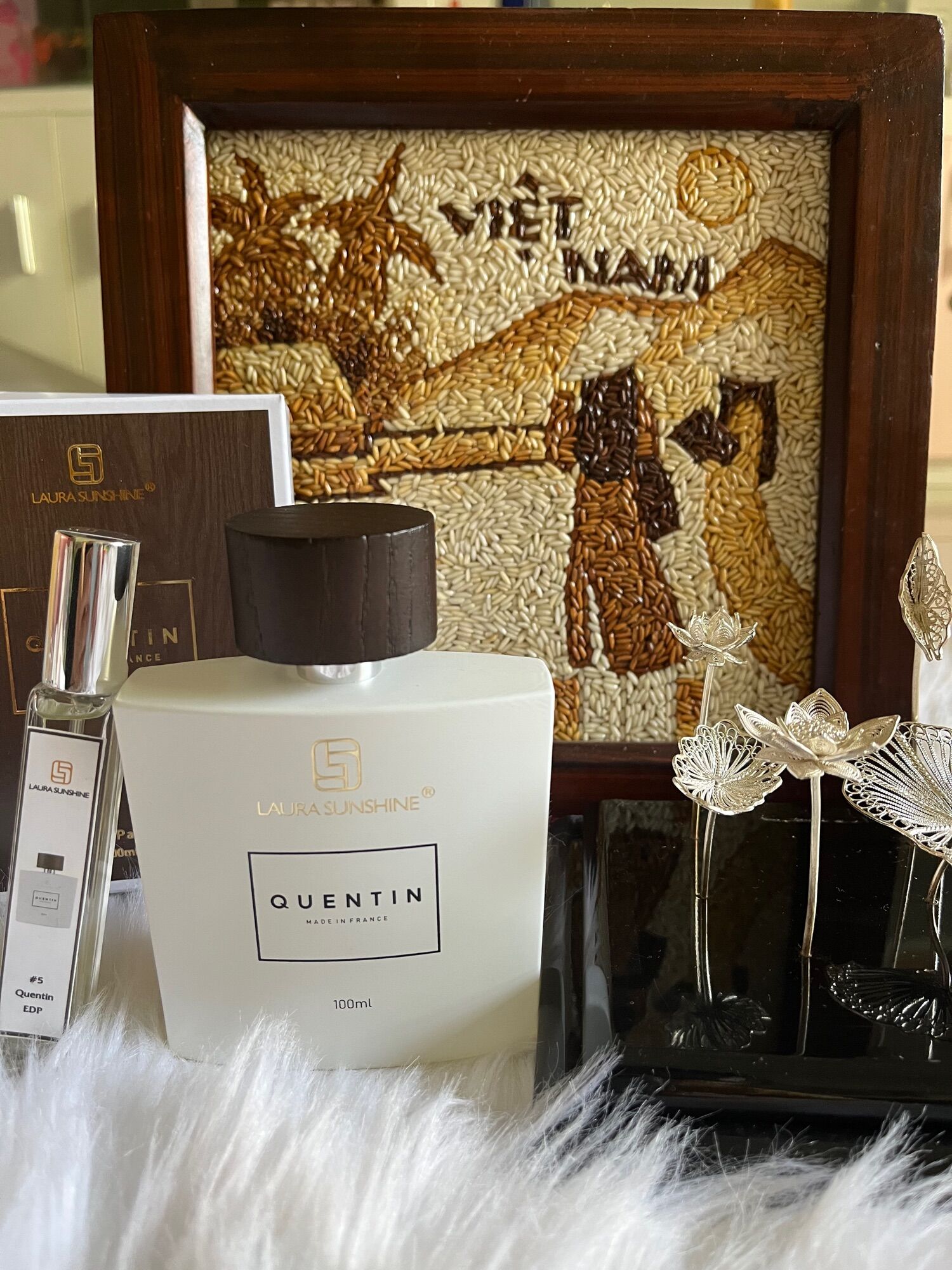 Nước hoa chiết No.5 Quentin 10ml Laura Paris
