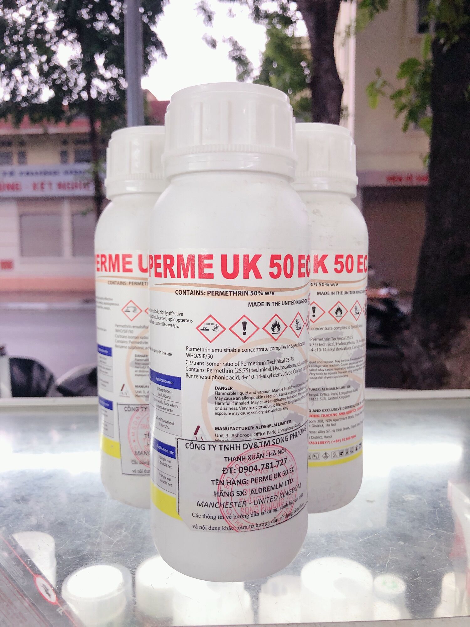 Chế phẩm diệt muỗi PERME UK 50EC - 500ml