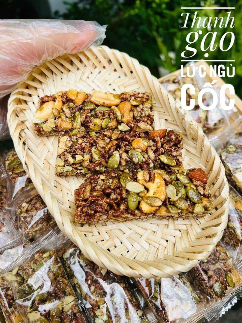 Thanh gạo lứt ngũ cốc ăn kiêng 500g