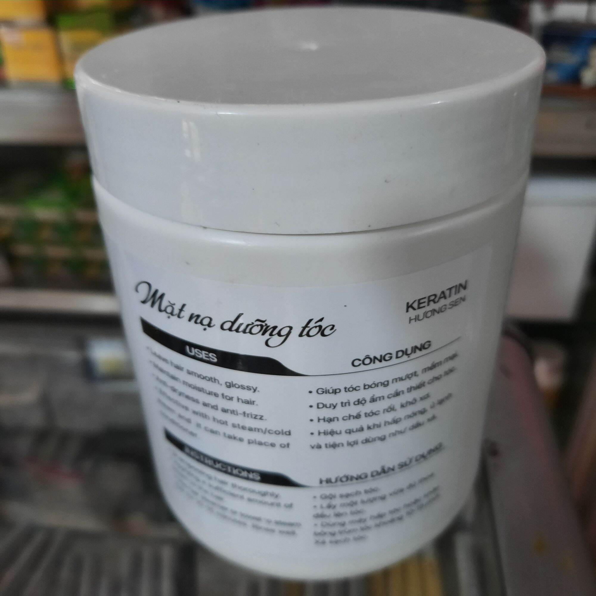 hấp dầu ủ tóc mpros hương hoa sen 500ml
