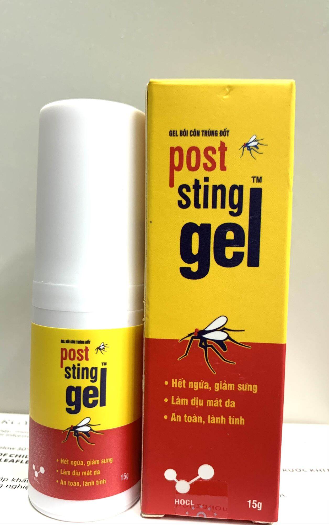 [CHÍNH HÃNG] Gel Bôi Côn Trùng Cắn (Kiến Ba Khoang, Muỗi...) Post STING GEL