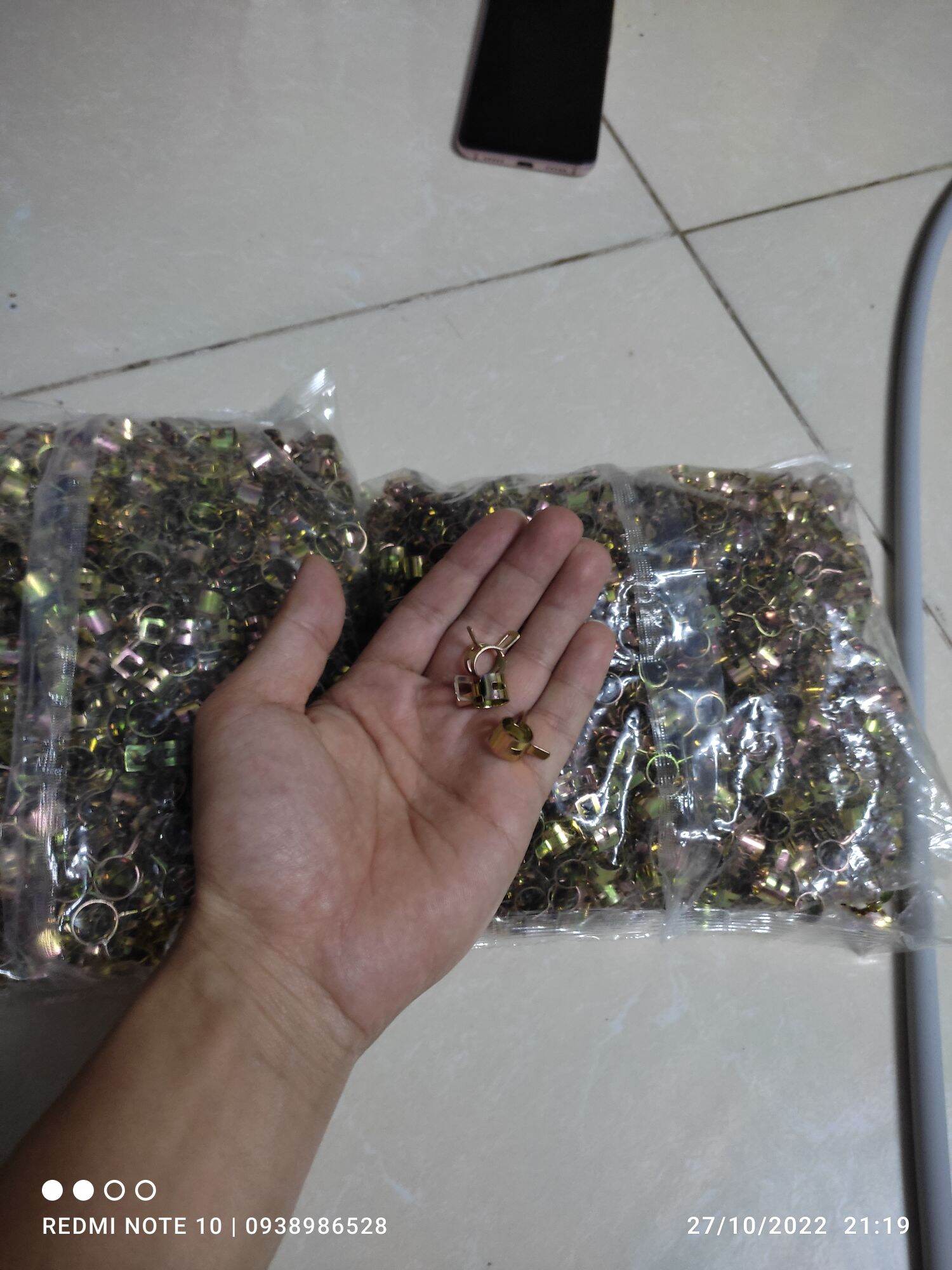 kẹp ống nước máy lọc ion kiềm
