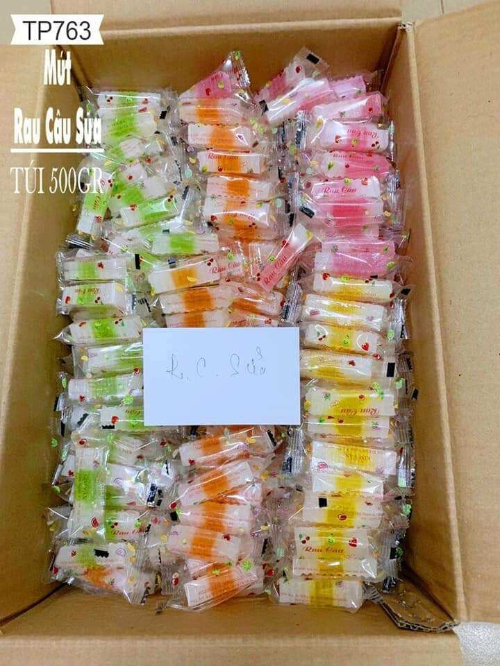 Mứt rau câu sữa giòn 500g