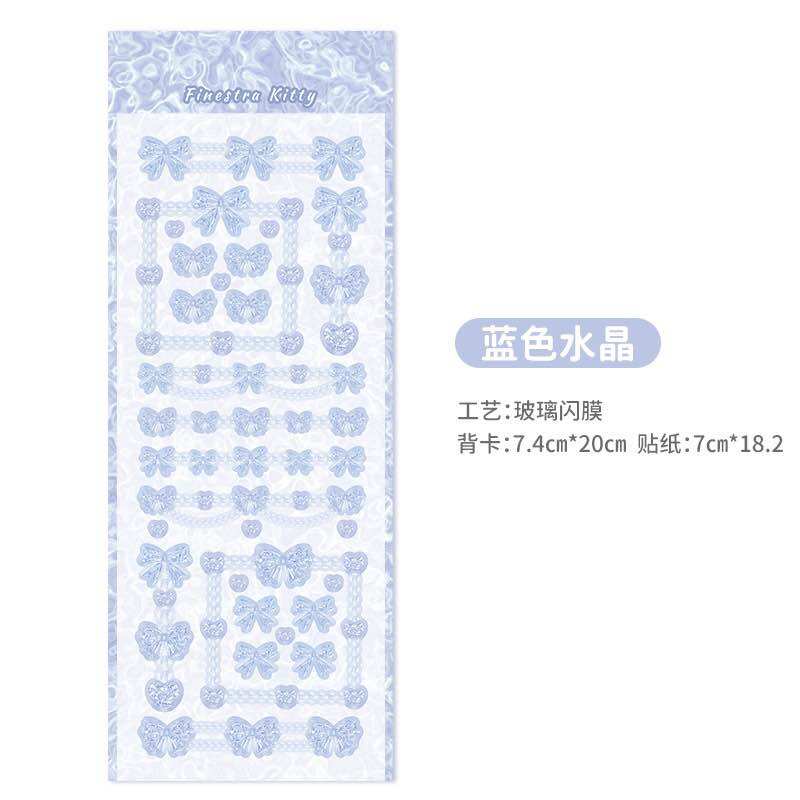 Sticker tấm hình nơ trang trí Toploader, Sổ
