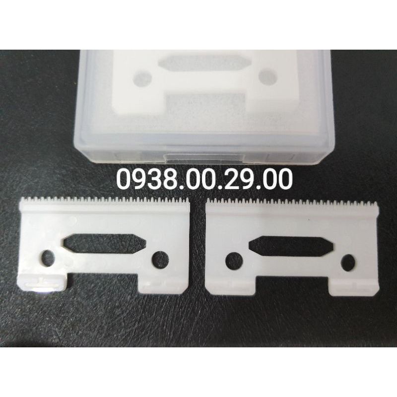 Lưỡi Kép Sắt Bén Lắp Cho Tông Đơ Cắt Tóc Kemei, Jame. Lưỡi Sứ Ceramic Kép Loại Tốt Cắt Tóc Siêu Ngọt. (Ảnh thật). 