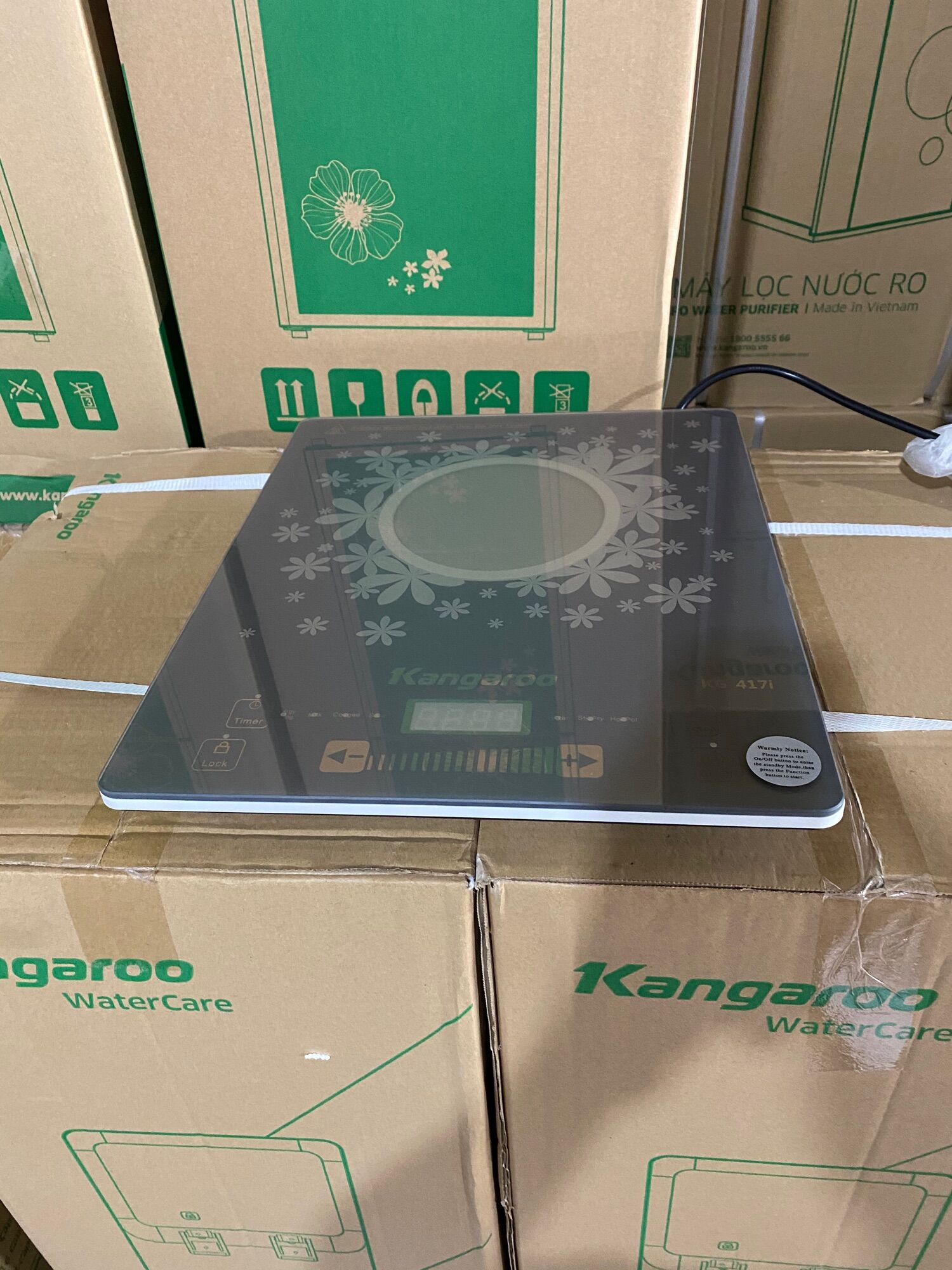 Bếp điện từ đơn siêu mỏng Kangaroo KG417i