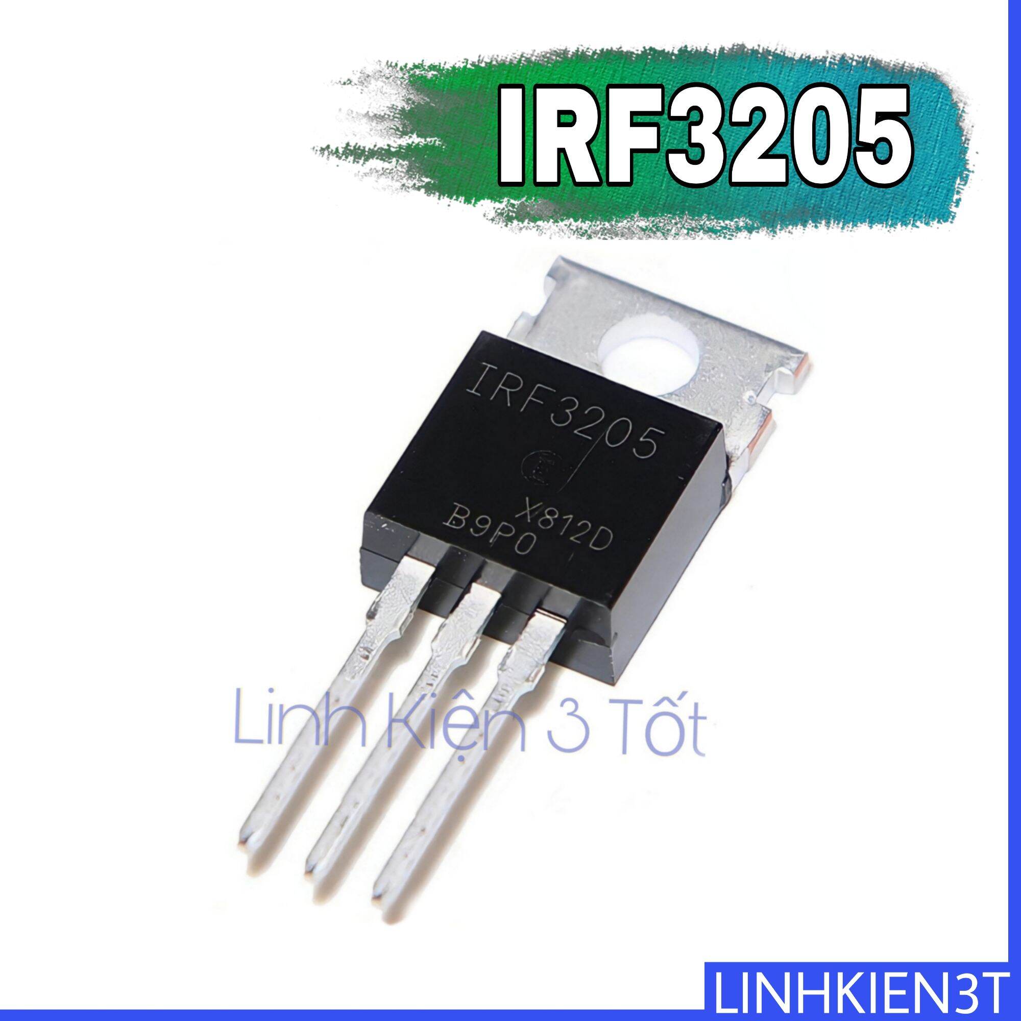 ( Túi 2 con ) MOSFET IRF3205 N-CH TO-220 chính hãng