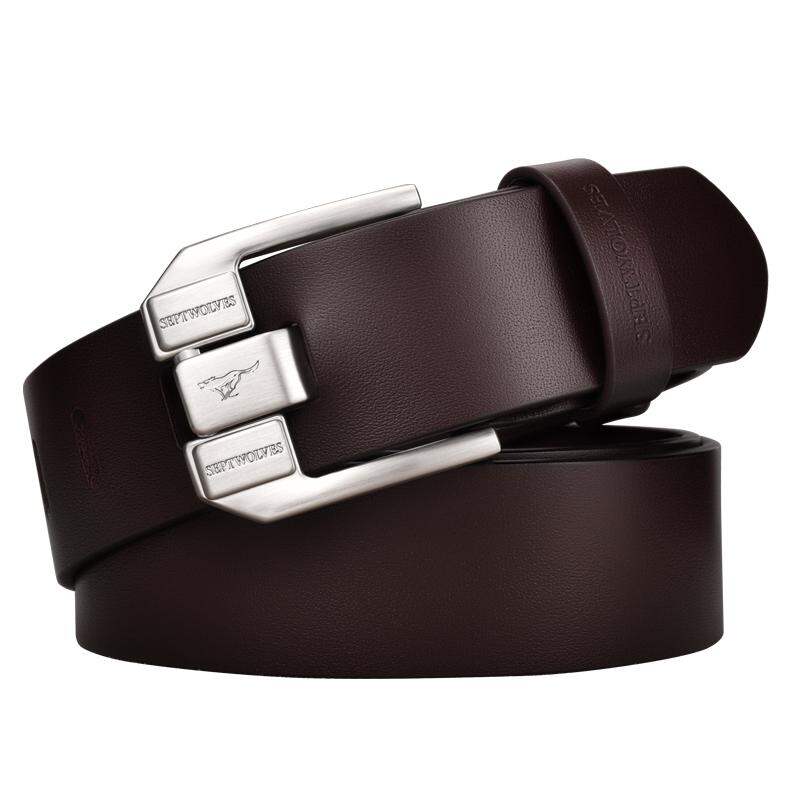 SEPTWOLVES | High-Quality Leather Belt with Pin Buckle Giá 919,000 Đồng*Miễn phí vận chuyển