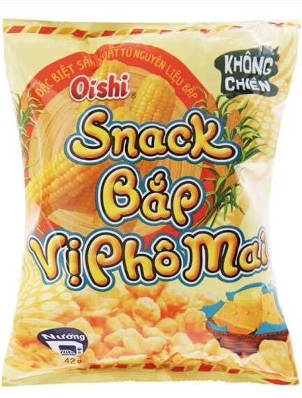 Bánh oshi bắp phomaj