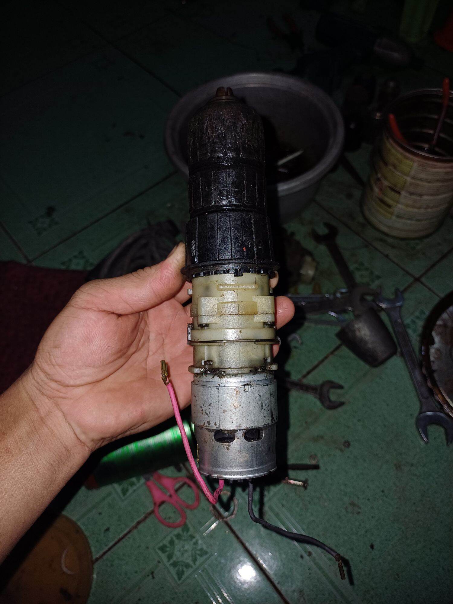 motor+ họp số makita 6315D