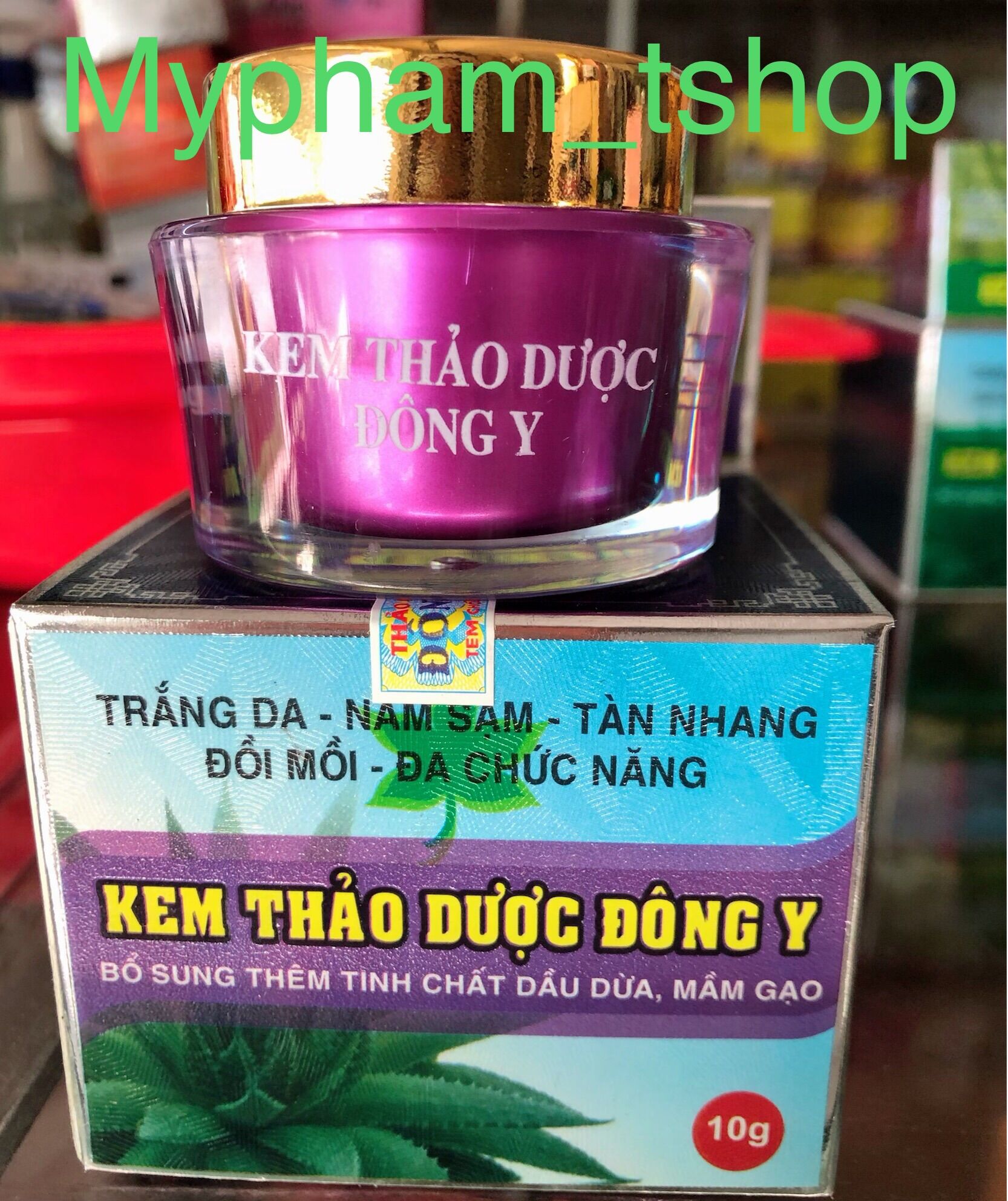 Kem nám thảo dược đông y _kem nám ,tàn nhang ,đồi mồi 10gram