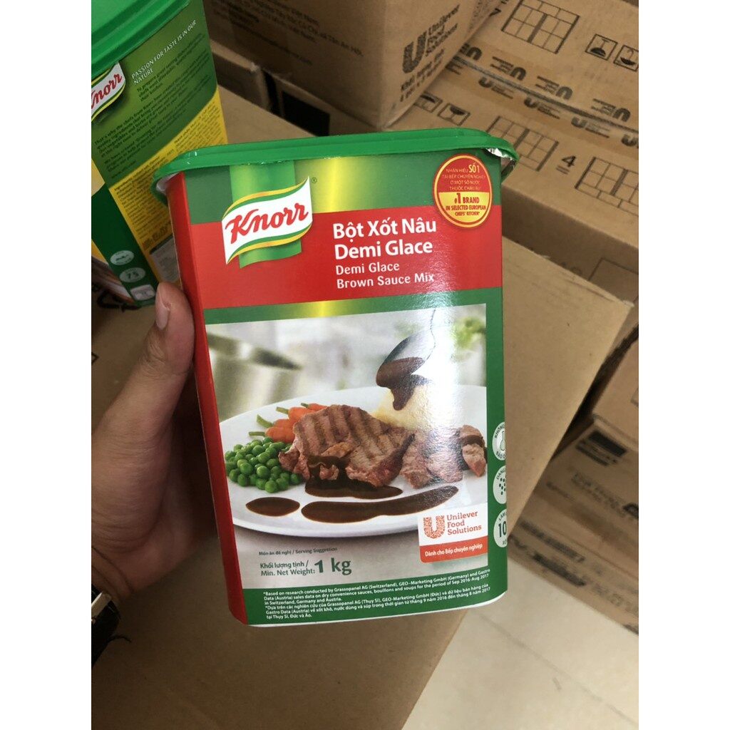 Bột xốt nâu Domi Glace Knorr (1kg)