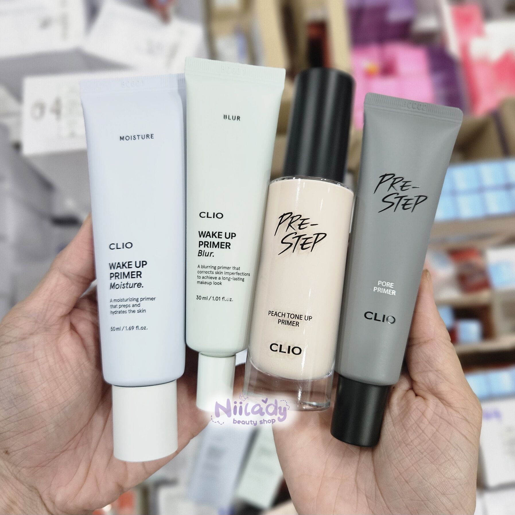(HSD 01/2026) Kem lót Clio Pre-Step Primer / Wake Up Primer